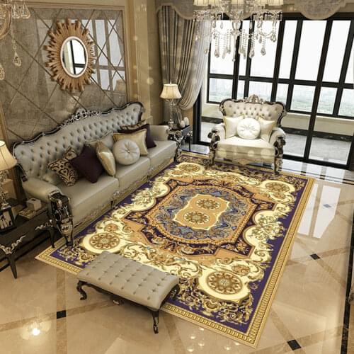 Classical European Court Living Room Carpet Bedroom Retro European Carpet Rugs and Carpets for Home Living Room