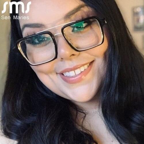 Square Optical Glasses Classic Prescription Glass Women Square Myopia Eyeglasses Frames Men Spectacles Frames