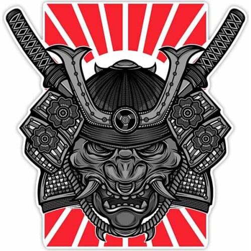 Hot Personality for Samurai Monster Car Stickers Car Accessories Decal Diesel Sticker Waterproof for JDM VAN RV Decoration