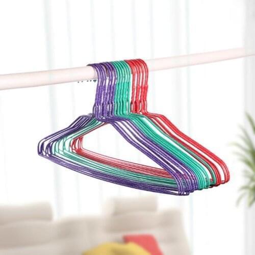 Hot Sale Clothes Coat Hangers Organizer Plastic Multifunction Clothes Hangers Clothes Drying Rack Hangers Random Color