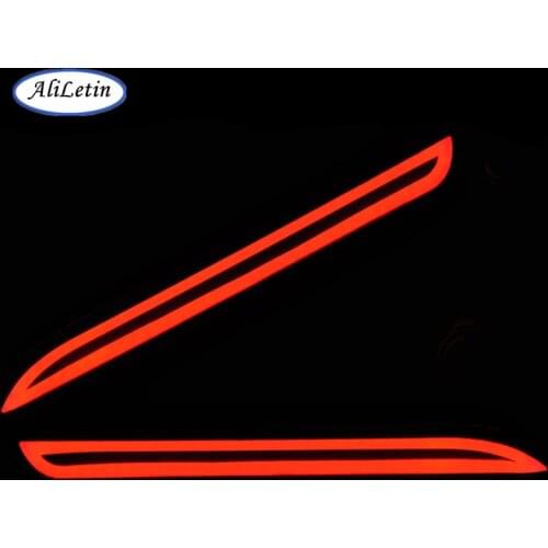 Guide Reflector LED back Tail Rear Bumper Light Brake lamp For Toyota Wish Sienna Camry Reiz Verso harrier fortuner