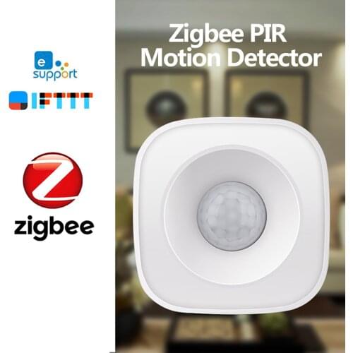 EWelink Powered ZigBee PIR Motion Sensor Wireless Passive Infrared Detector 360° Detection Angle Security Burglar Alarm Sensor