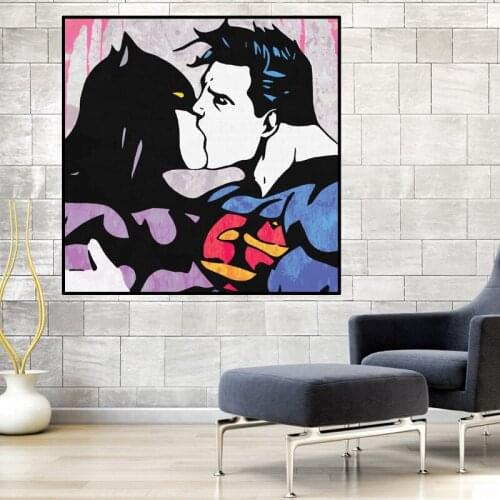 Big Art Print Posters Modern Gay Love Movie Abstract Wall Picture No Frame Canvas Painting Bar Home Decor