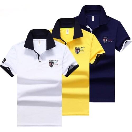 Man Woman Summer High Summer New Men Polo Shirt Embroidery Polo Shirt Men Casual Polo Shirt Solid Color Men Short Sleeve