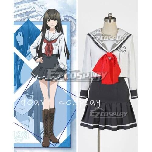 NORN9 Koharu Mikoto Kuga Nanami Shiranui school uniform Cosplay Costume Custom Any Size