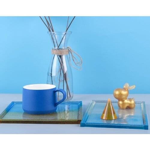 Silica Gel Mould With Square and Rectangular Cup Pad