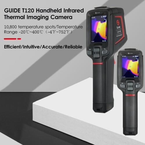 T120 Thermal Imager Infrared Thermal Imaging Camera Handheld Industrial Infrared Camera Thermographic Camera -20℃~400℃(-4℉~752℉)
