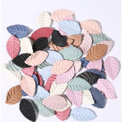 New Tree Leaf Artificial Flower Leaves For Wedding Home Decoration Needlework DIY Handmade Wreath Scrapbooking Craft Accessories