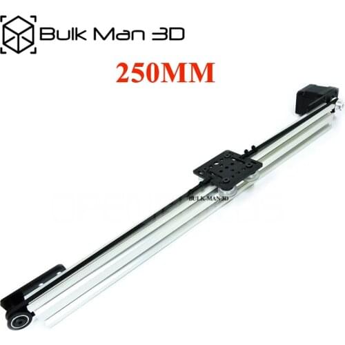 V-Slot NEMA 17 Linear Actuator Bundle Diy Belt Driven Kit with Nema 17 Stepper Motor for 250mm