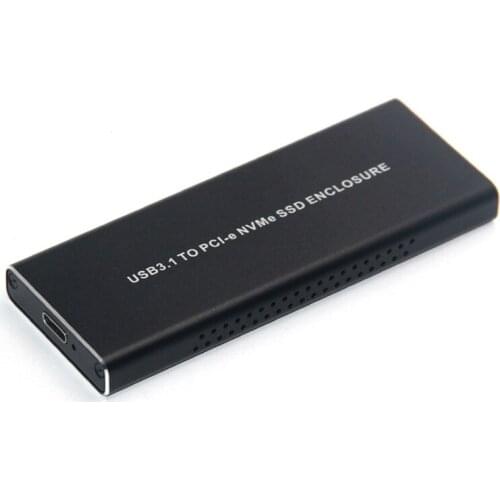 External Enclosure Case for m2 NVME SSD USB 3.1 2230/2242/2260/2280 USB 3.1 to M.2 NVME SSD Mobile Hard Disk Box Adapter Card