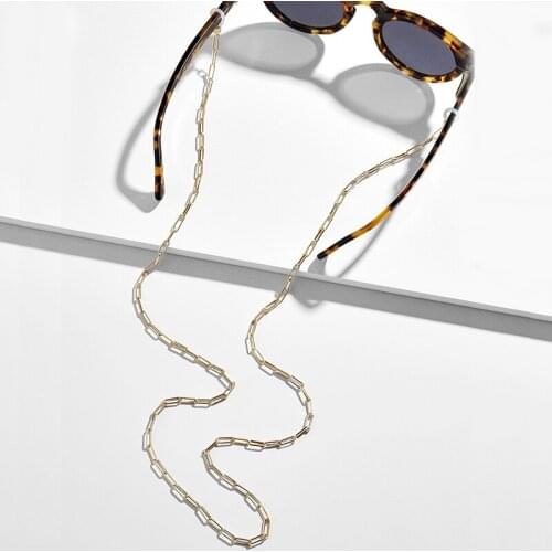 Delicate Eyewear Lanyard Elegance Contracted Sunglasses Glasses Chain Anti-lost Acrylic Pearls Crystal Bead Chain Eyewear Chain