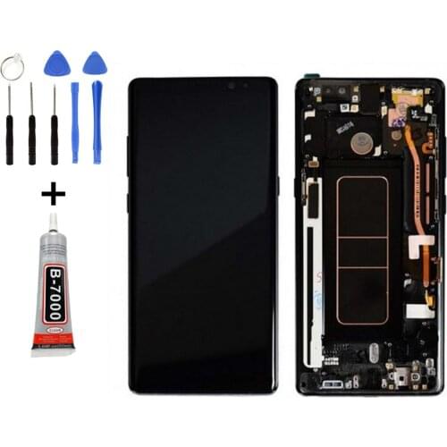 FOR Samsung NOTE 8 N950 LCD Display Touch Screen Replacement No Dead Pixel AAA + + + Quality