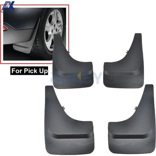 XUKEY 4Pcs Front Rear Mud Flaps Universal Car Accessories For Car Pickup SUV Truck Mudguards Dirty Traps Fender Flares