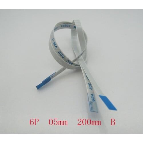 5-100pcs New Power Switch flex cable For Asus A550 A550C X550 X550V X550VC X550C X550CC FFC FPC Flexible Cable Length 20cm 6-Pin