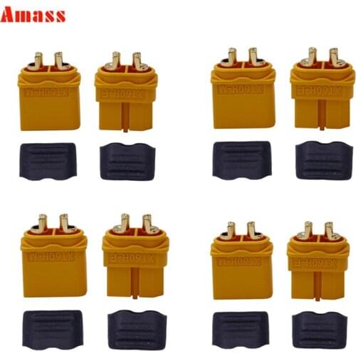 500pairs/lot Original Amass XT60 XT60H Bullet Connectors Plug Male Female for RC Lipo battery 20% off