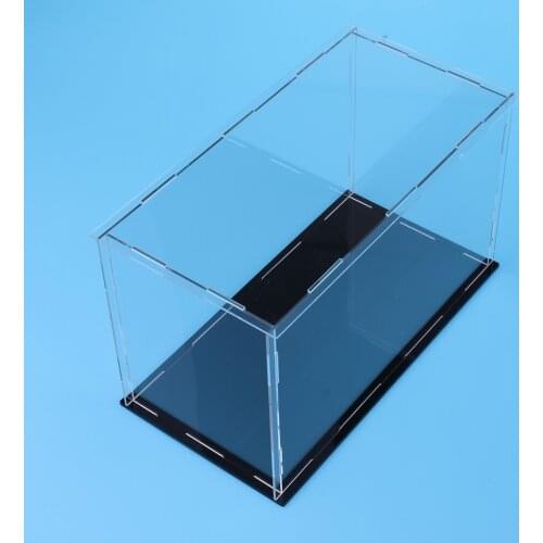 8*7*6inch Clear Acrylic Display Case Dustproof Show Box (No Glue Assembled)