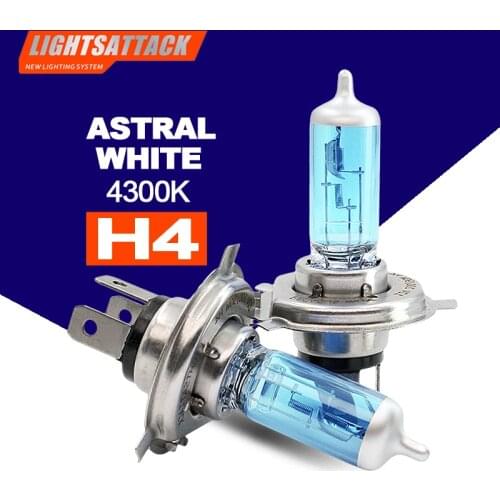PEGASUS Car Halogen Headligh H4 1500lm Auto Bulb Headlamp 4300K