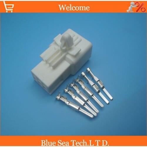 6 Pin male part Auto Head lamp/Car lights connector,KET car waterproof electrical connector for HYUNDAI,KIA etc