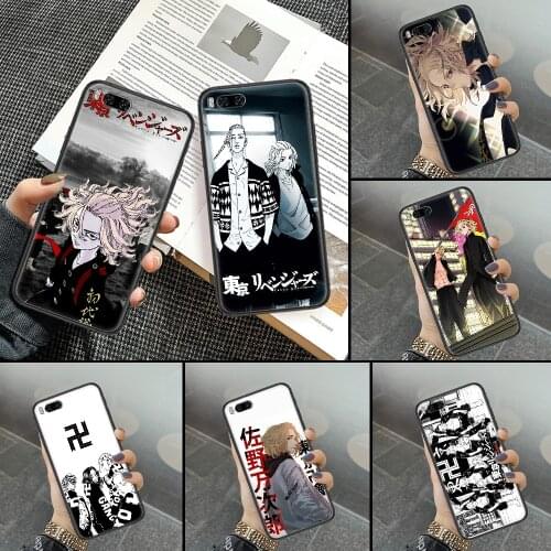 Tokyo Revengers Phone case For Xiaomi Mi Max Note 3 A2 A3 8 9 9T 10 Lite Pro Ultra black pretty hoesjes trend funda soft shell