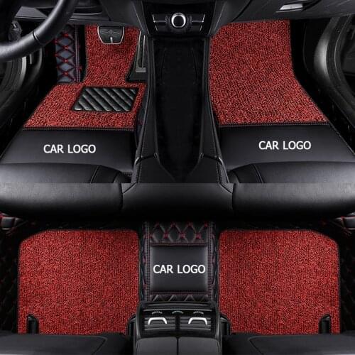 CUWEUSANG Custom car floor mats for Skoda octavia fabia rapid superb kodiaq yeti KAROQ KAMIQ car foot ma styling car accessories