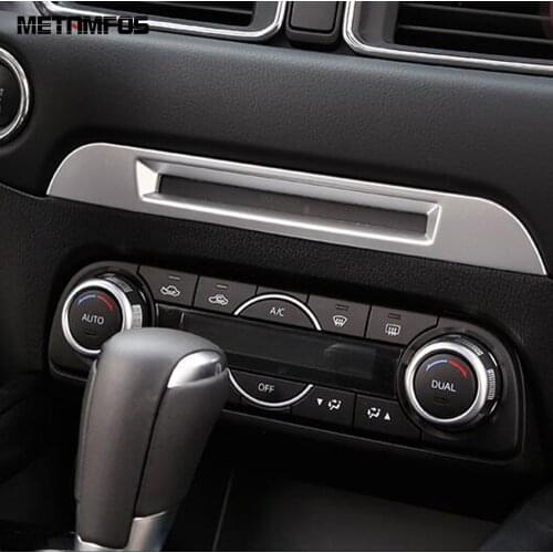 For Mazda CX5 CX-5 KF CX8 CX-8 2017-2019 2020 Matte Seat Heated Switch Cover Trim Heater Button Frame Car Interior Accesssories