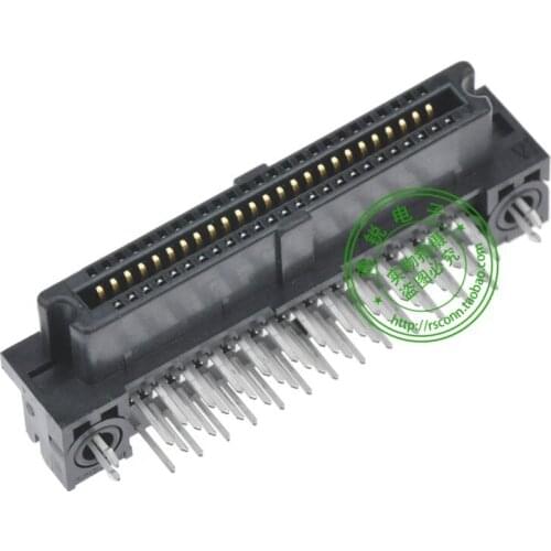 FCI SCSI connector 1.27MM 50P 90 -degree bend feet Groove Model : PHEC50R-R111LF