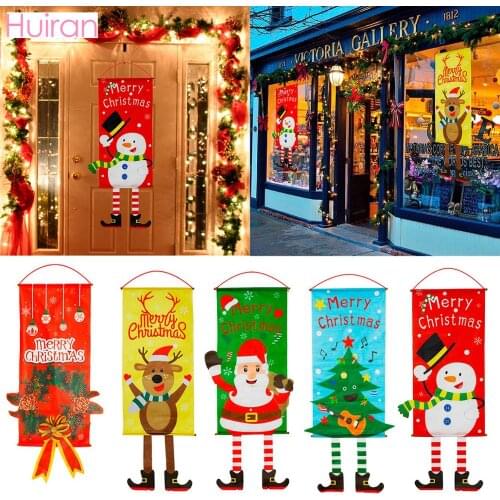 Garland Merry Christmas Decor for Home Cristmas Decor Navidad 2020 Christma Ornaments Christmas Door Xmas Happy New Year 2021