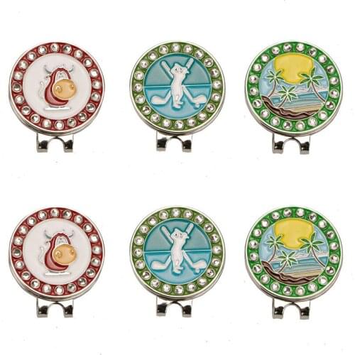 Hot sale new Golf Ball Marker with A Standard Hat Clip