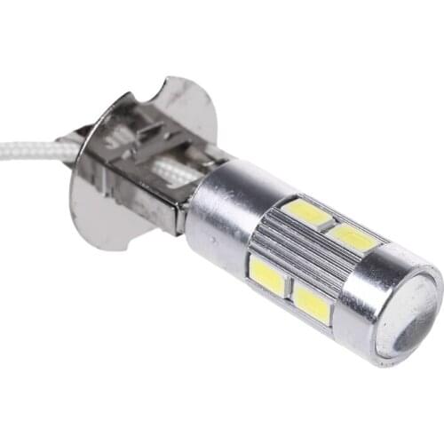 H3 10 LED 5630 SMD White Fog LED Auto Bulb Tail Turn Driving Light Dropshipping