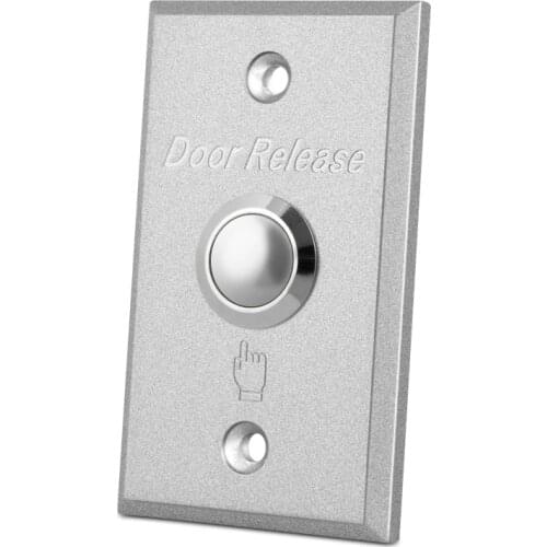 86*50mm Aluminum alloy Push Button Switch Exit Button Door release for door lock access control gate door opener