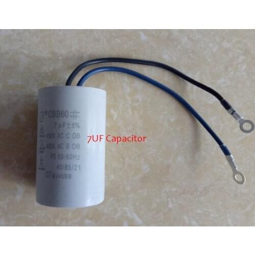 7uf Hot Tub Pump Capacitor - for Whirpool LX TDA50, JA50, JA35, STP50 and other pumps