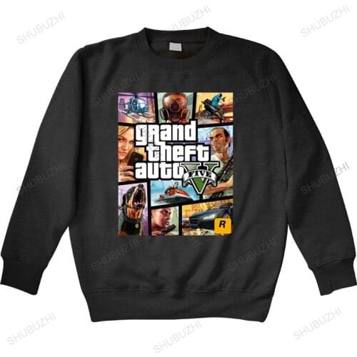 Brand hoodie homme cotton sweatshirt fashion Grand Theft Auto Gta hoodies Men Street Long With Gta 5 hoodies