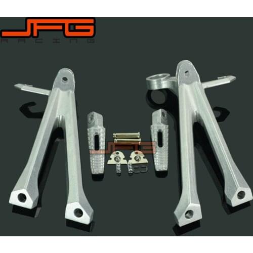 Footrests Rear Foot Pegs Pedals Rest Footpegs For SUZUKI GSXR600 GSXR750 2011-2013 2011 2012 2013 Motorcycle
