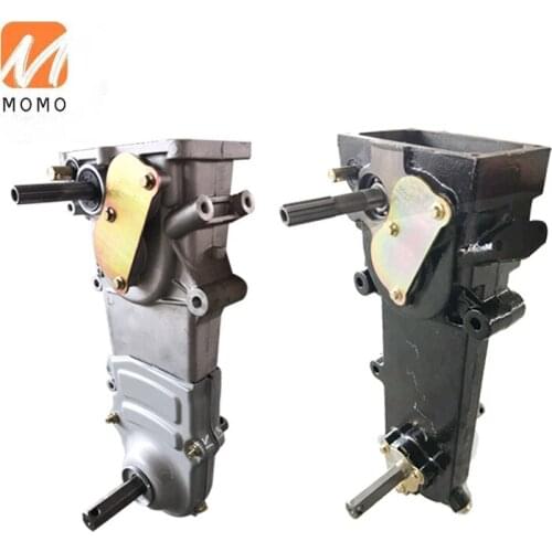 Tiller gearbox of farm machine accessory