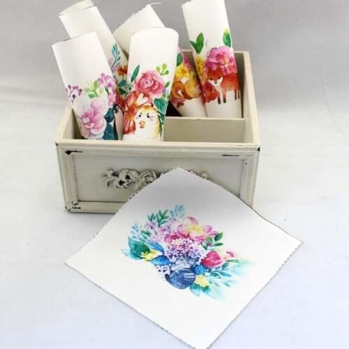 So Cute Flower & Animals Cotton Linen Fabric canvas Cartoon fabric telas Patchwork tissue for sewing bag Cushions