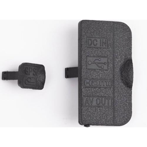 USB DC IN HD Multimedia Interface AV OUT Interface Terminal Rubber Cover Lid For Nik D90 Part