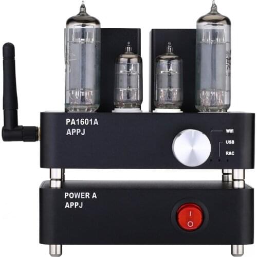 WIFI intelligent tube amplifier tube amplifier, APPJ lossless music player, Internet radio. Frequency response 30-40Khz (± 1db)