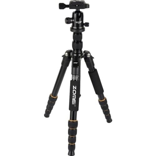 Zomei Q666 Professional Magnesium Alloy Digital Camera Traveling Tripod Monopod For Digital SLR DSLR Camera