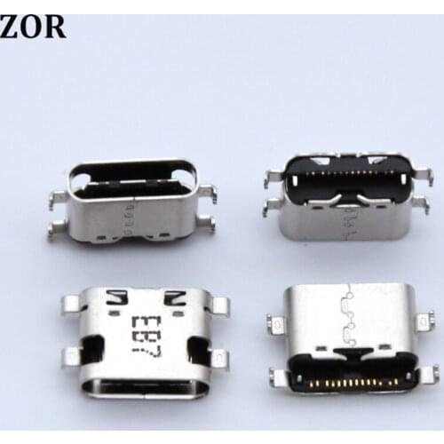 10pcs Micro mini USB jack duck socket connector Charging Port for Cubot Note Plus MT6737T connector