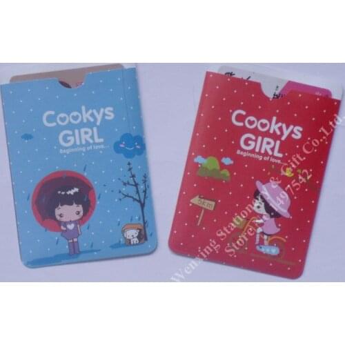 2017 styles Business Soft Plastic Cartoon Cards Holder Waterproof Card Case PVC ,OEM Welcome