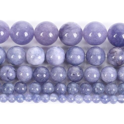 4/6/8/10/12mm Round Natural Stone Beads For Jewelry Making DIY Angel Stone Loose Spacer Beads Charm Bracelet Necklace Handmade