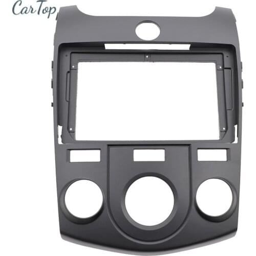 9 Inch Car Fascia Radio For KIA FORTE 2009 Dash Panel Dashboard Installation Refitting Mount Trim kit Stereo Bezel