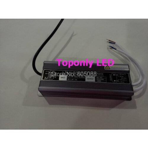 IP67 waterproof led transformer 100w ac110v 220v to dc 12v 24v constant voltage led driver for outdoor led strip module light