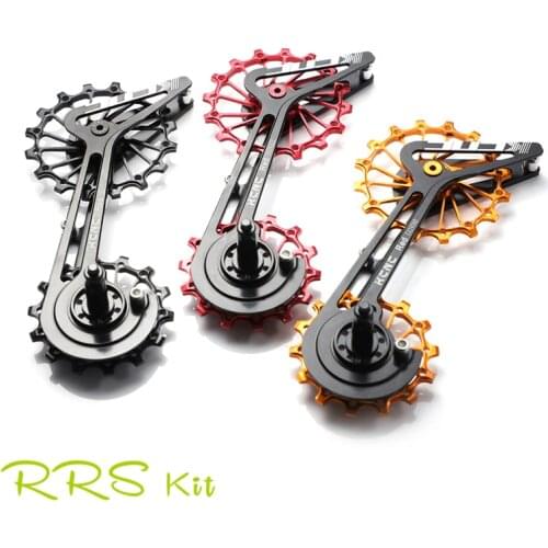 KCNC Lightweight Aluminum Alloy Road Bicycle Bike Oversized Pulley Cage OSPW For SRAM RED FORCE RIVAL APEX 10S 11S 14-16T