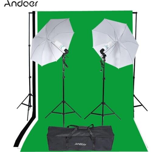 Andoer Photography Studio Kits Portrait Product Light Lighting Tent Kit Photo Video Equipment