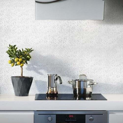 Kitchen Oil-proof Heat-resistant Waterproof Oil-proof Ceramic Tiles Transparent Self-adhesive Wall Stickers Cabinet Stickers