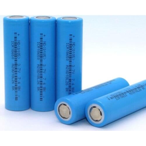 Li-ion 2000mAh 8pcs 18650 batteries cells high power tool battery cell discharge current lithium battery rechargeable 20A