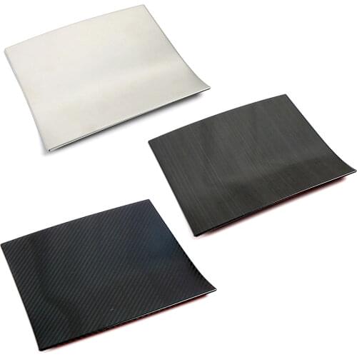 For Tesla Model 3 Cigarette Lighter Panel Cover Trim Stainless Steel Car Interior Accessories