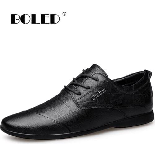 Plus Size Men Shoes Natural leather Comfort Men Flat Shoes Spring Autumn Quality Outdoor Walking Shoes Men