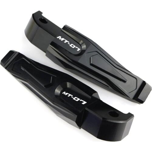 Fit For YAMAHA MT-07 2013 2014 2015 2016 2017 2018 2019 CNC Motorcycle Rear Passenger Foot Peg Footrests Footpeg Pedal